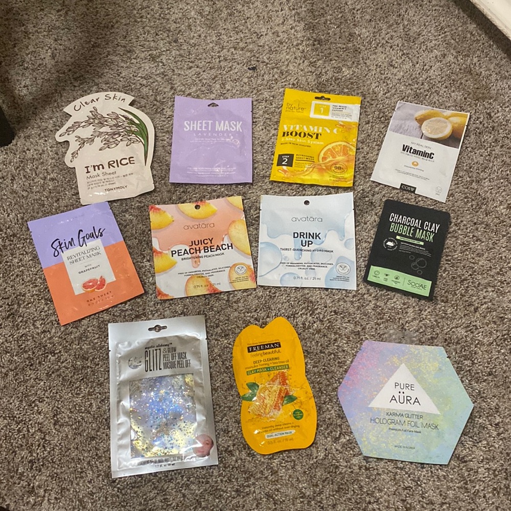 11 face masks